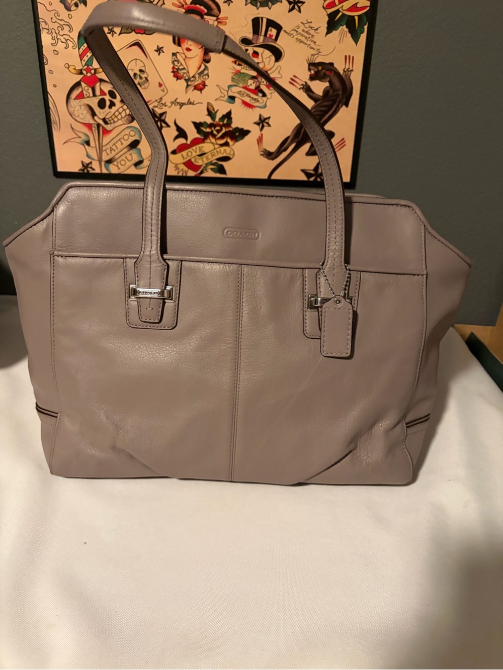 Coach Taylor Leather Alexis Carryall 25205
